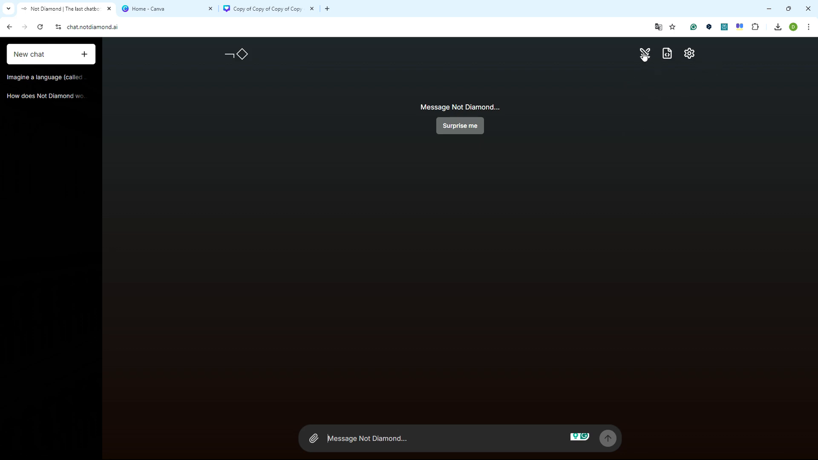 Modo Arena de ChatNotDiamond